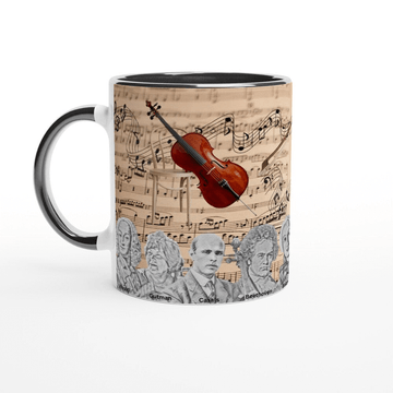 Musical Instruments - Classical composer mugs