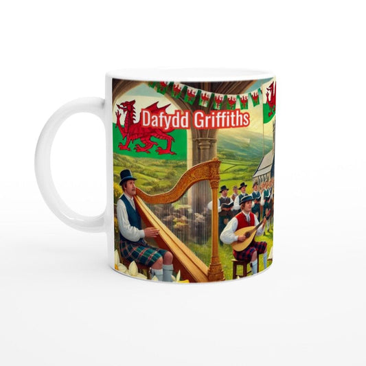 St. David's Day Mug with Personalized Welsh Celebration Design