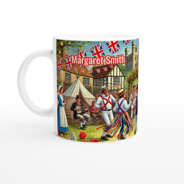 St. George's Day Mug with Personalized English Celebration Design