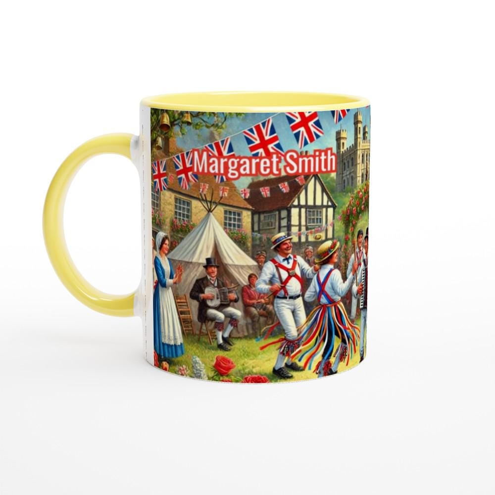 St. George's Day Mug with Personalized English Celebration Design