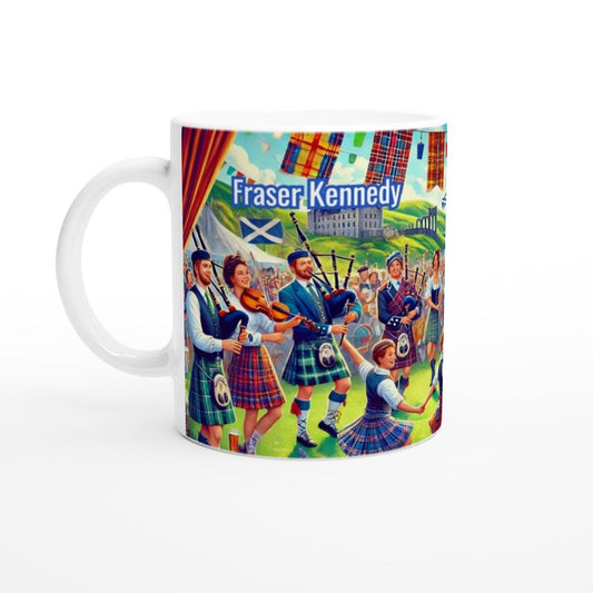 St. Andrew's Day Mug with Personalized Scottish Celebration Design