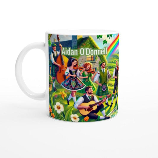 St. Patrick's Day Mug with Personalized Irish Celebration Design