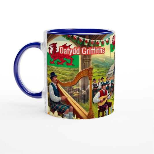 St. David's Day Mug with Personalized Welsh Celebration Design