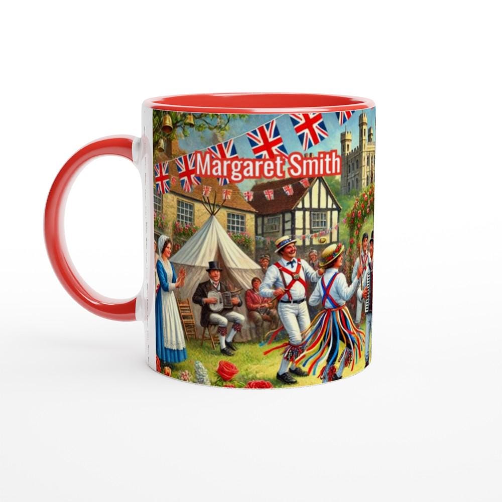 St. George's Day Mug with Personalized English Celebration Design