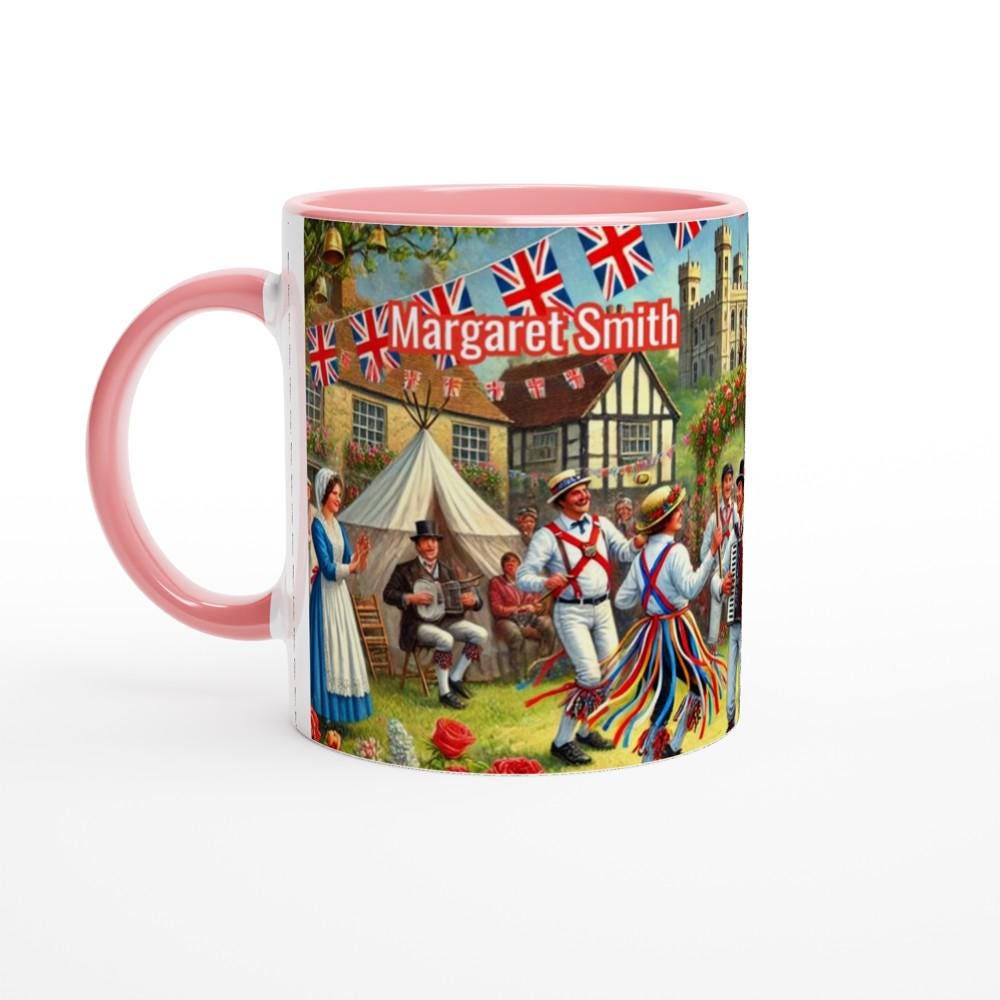 St. George's Day Mug with Personalized English Celebration Design