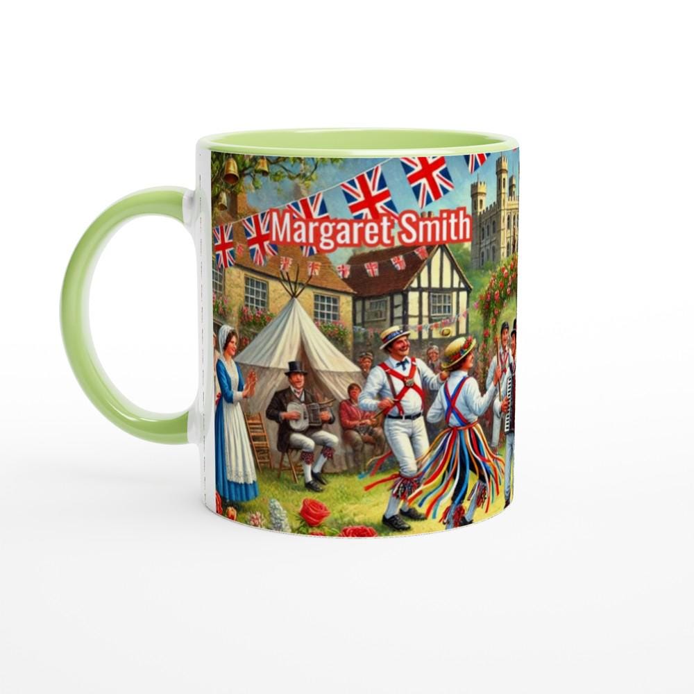 St. George's Day Mug with Personalized English Celebration Design