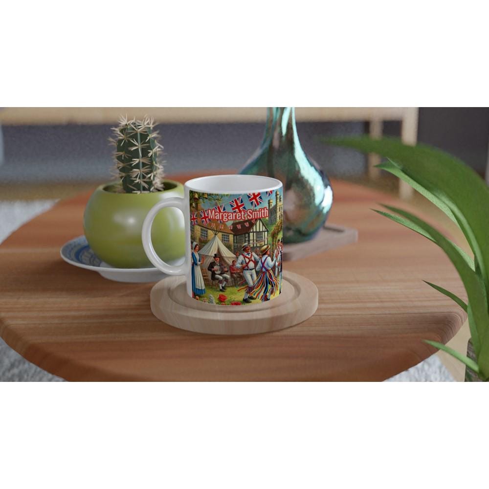 St. George's Day Mug with Personalized English Celebration Design